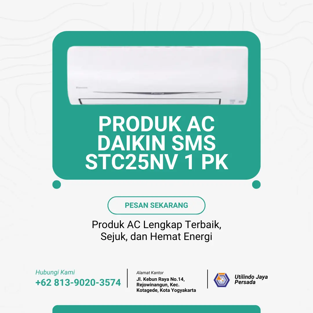 AC Daikin TYPE Super Mini Split (SMS) THAILAND STC25NV 1 PK - Utilindo Perkasa