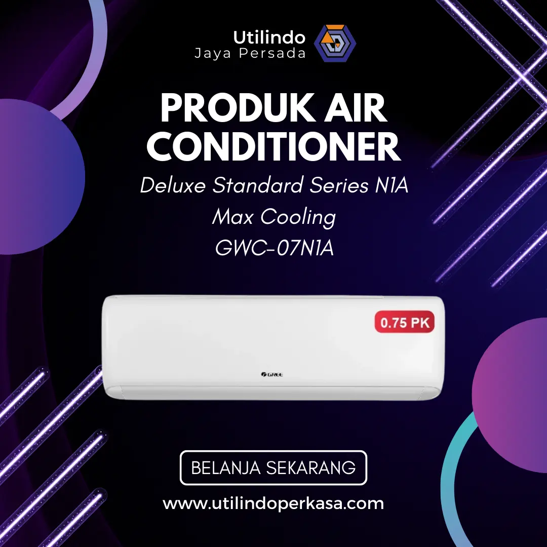 GREE AC DELUXE STANDARD N1A Series - 0,75 PK - GWC-07N1A - Utilindo Perkasa