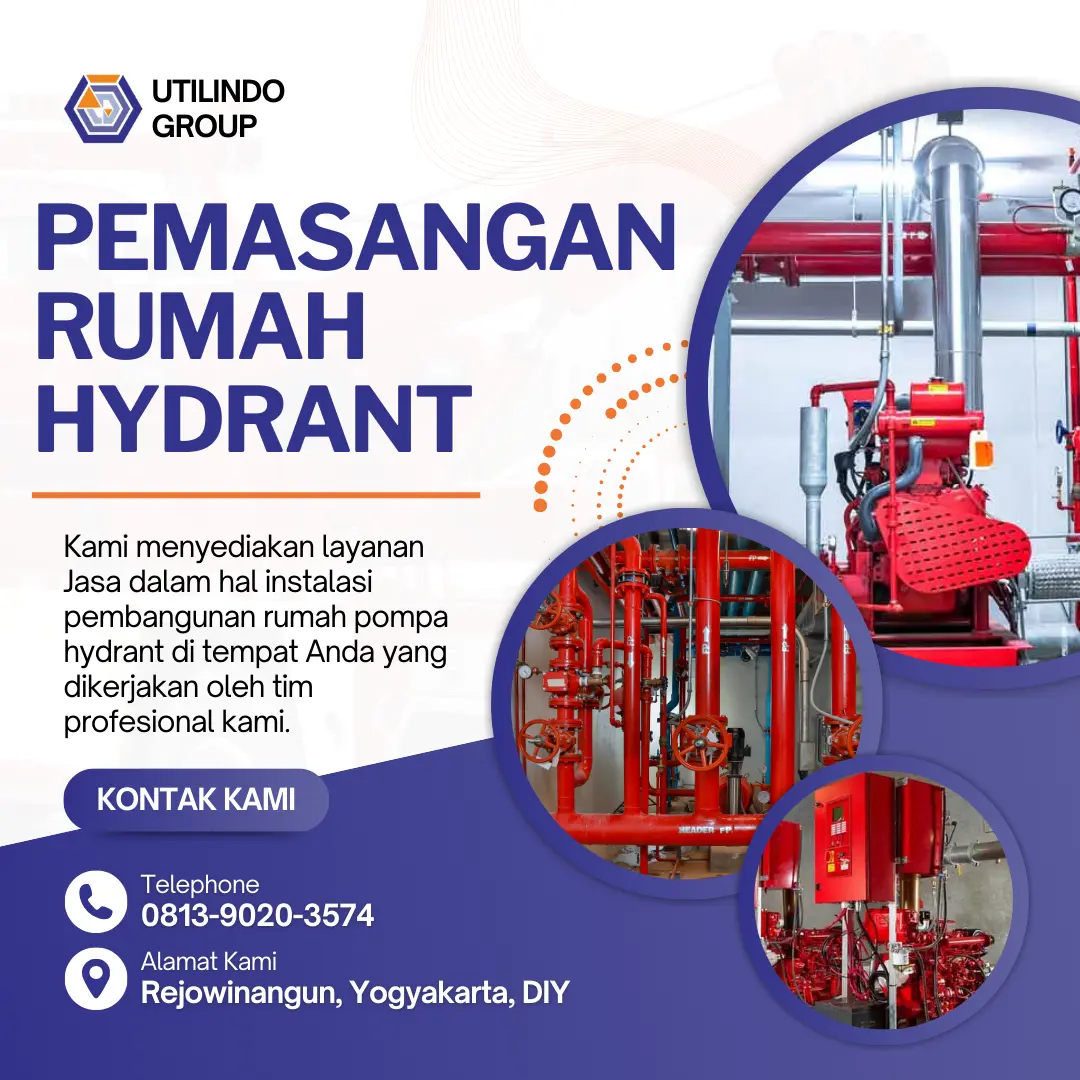 Jasa Pembangunan & Instalasi Rumah Pompa Hydrant - Utilindo Perkasa