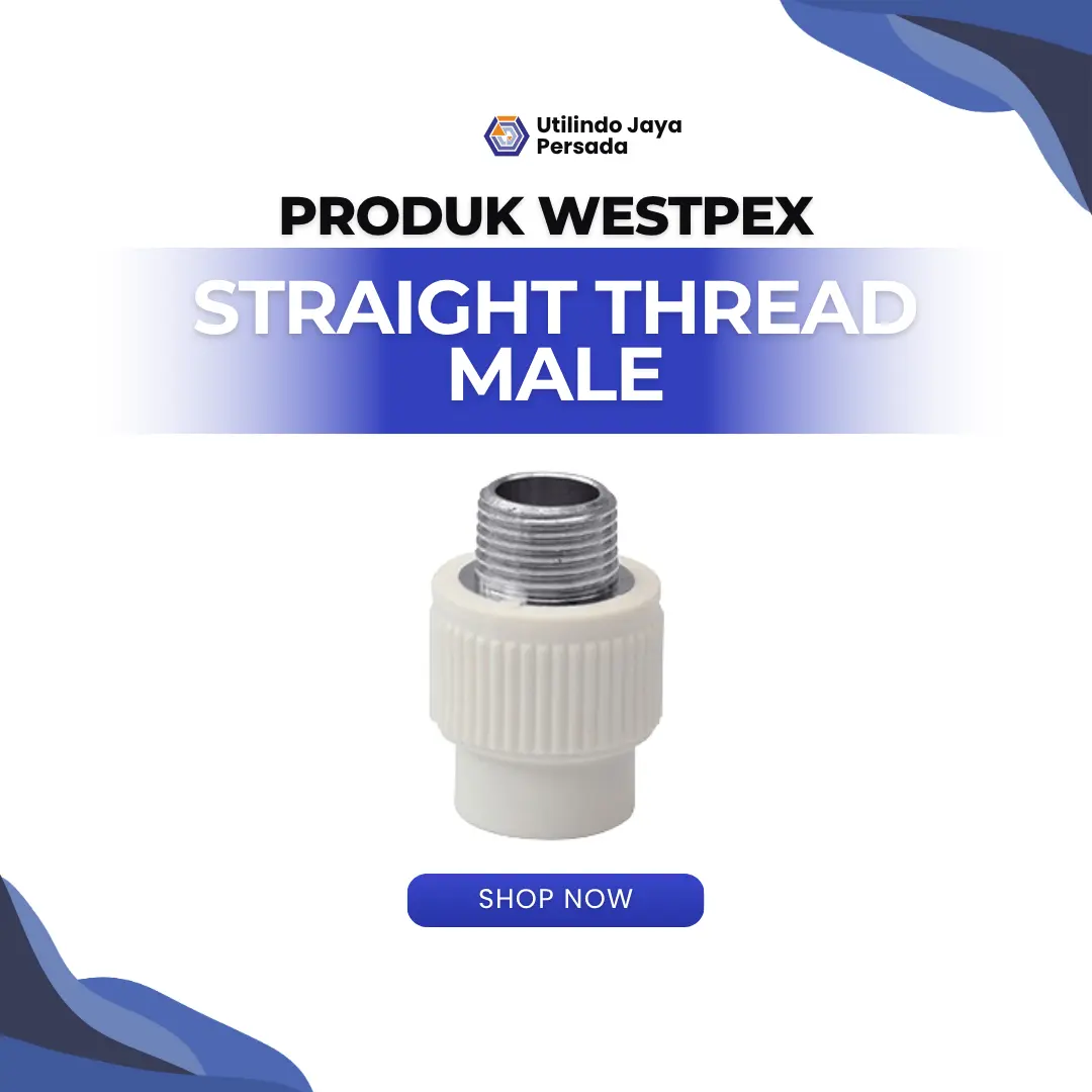 Straight Thread Male - Utilindo Perkasa