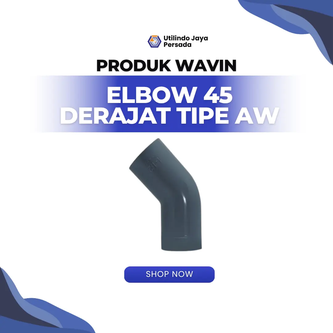 Fitting Elbow 45° Tipe AW - Utilindo Perkasa