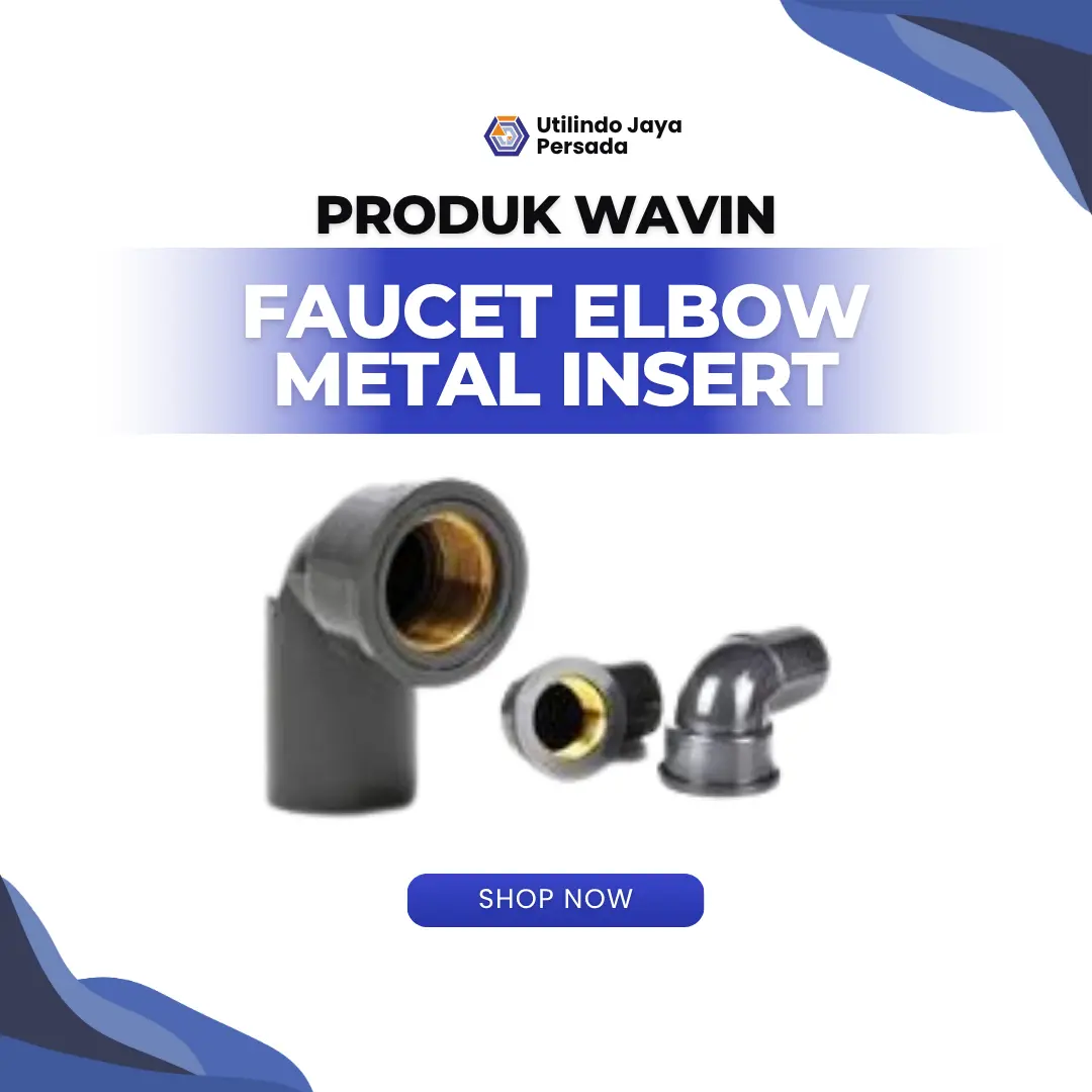 Faucet Elbow Metal Insert Tipe AW - Utilindo Perkasa