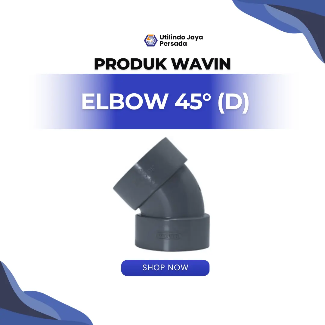 Fitting Elbow 45° Tipe D - Utilindo Perkasa