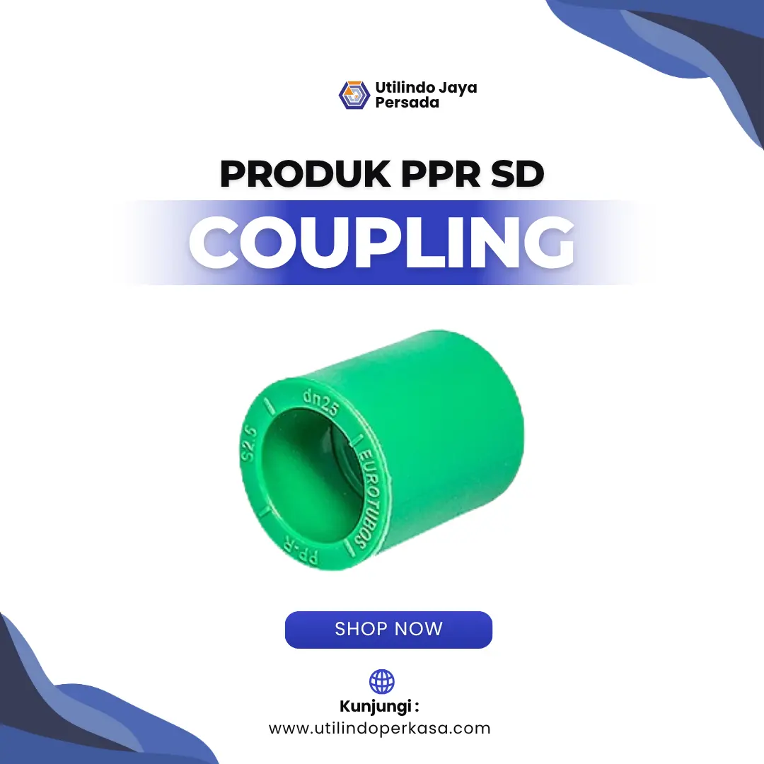 Fitting Coupling PPR - Utilindo Perkasa