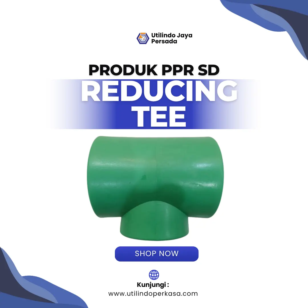 Fitting Reducing Tee PPR - Utilindo Perkasa