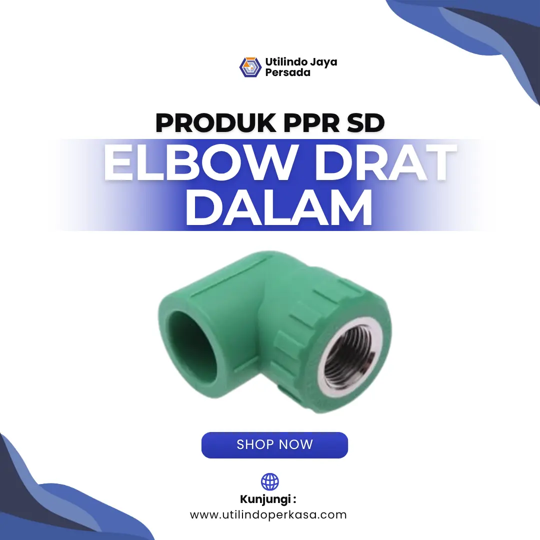 Fitting Elbow Drat Dalam PPR - Utilindo Perkasa